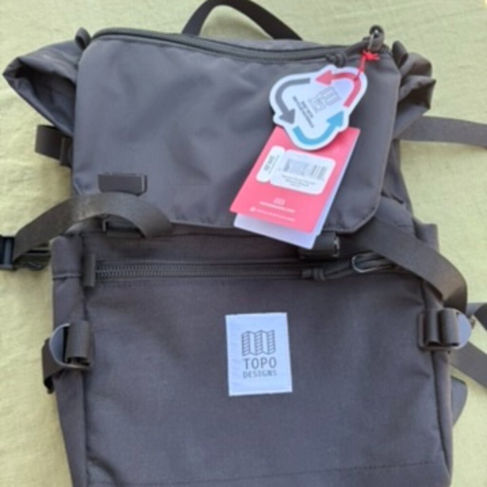 Topo Designs Rover Pack Classic Black